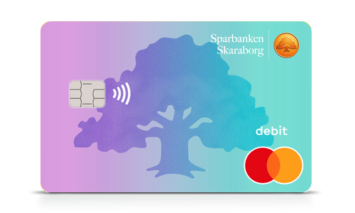 Bankkort Mastercard ung