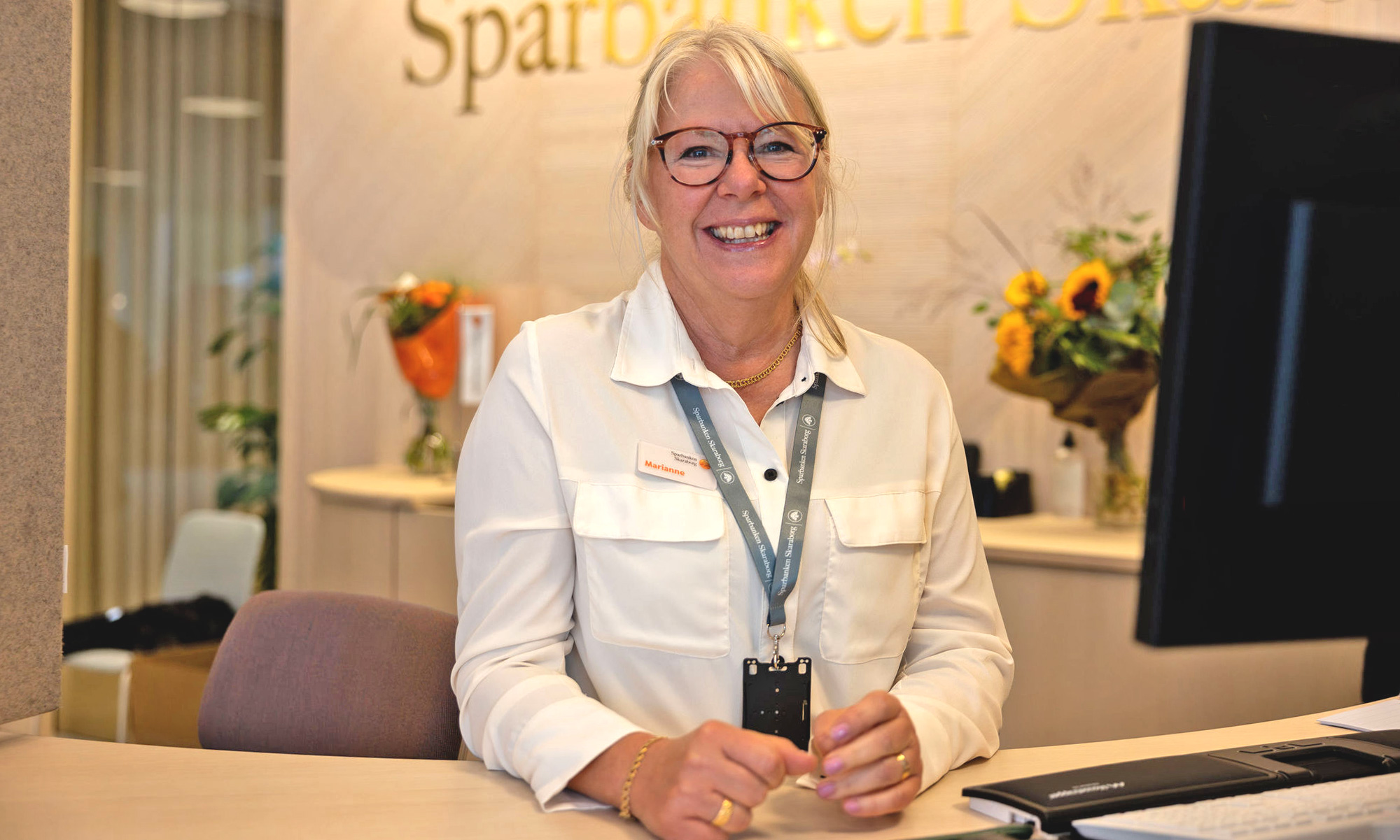 Kontor i Falköping på Sparbanken Skaraborg