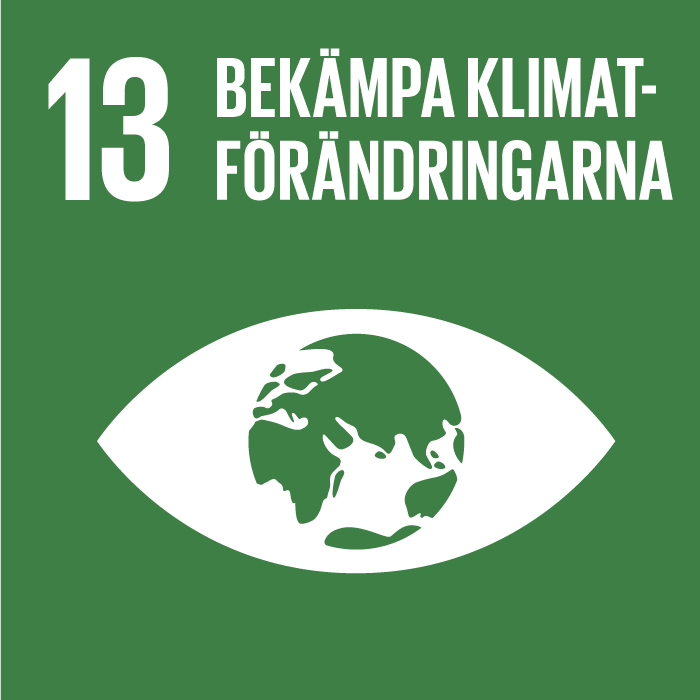 Globala målen - mål nummer 13: Bekämpa klimatförändringarna